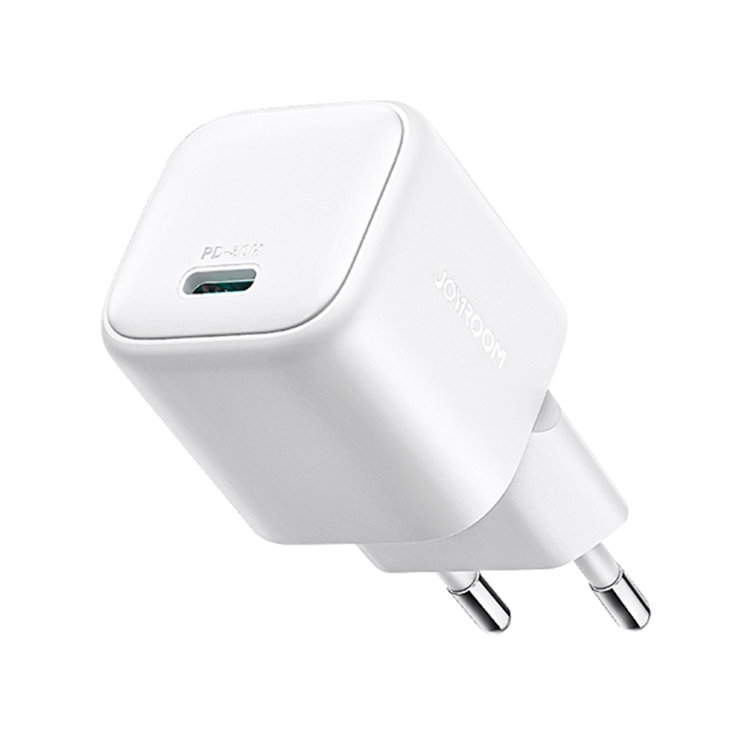 JOYROOM JR-TCG15 30W GaN USB-C / Type-C Port Mini Charger, EU Plug, UK Plug 1 JOYROOM JR-TCG15 30W GaN USB-C / Type-C Port Mini Charger, EU Plug, UK Plug