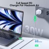 EDA007193201A_3.jpg JOYROOM JR-TCG15 30W GaN USB-C / Type-C Port Mini Charger, EU Plug, UK Plug