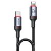 EDA007583301A-1.jpg Yesido CA182 PD27W 3A USB-C / Type-C to 8 Pin Charging Data Cable, Length: 1.2m, CA182