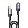EDA007583601A-1.jpg Yesido CA184 PD27W 3A USB-C / Type-C to 8 Pin Charging Data Cable, Length: 2m, CA184