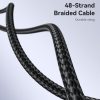 EDA007583601A_4.jpg Yesido CA184 PD27W 3A USB-C / Type-C to 8 Pin Charging Data Cable, Length: 2m, CA184