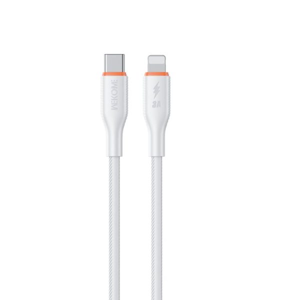 EDA007984901A-1.jpg WK WDC-92 PD27W Type-C to 8 Pin Silicone Data Cable, Length: 1.2m, WDC-92