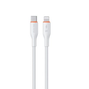 WK WDC-92 PD27W Type-C to 8 Pin Silicone Data Cable, Length: 1.2m, WDC-92