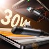 JOYROOM S-A56 EnjoyX Series 30W Type-C to 8 Pin 90 Degree Fast Charging Data Cable, Type-C to 8 Pin