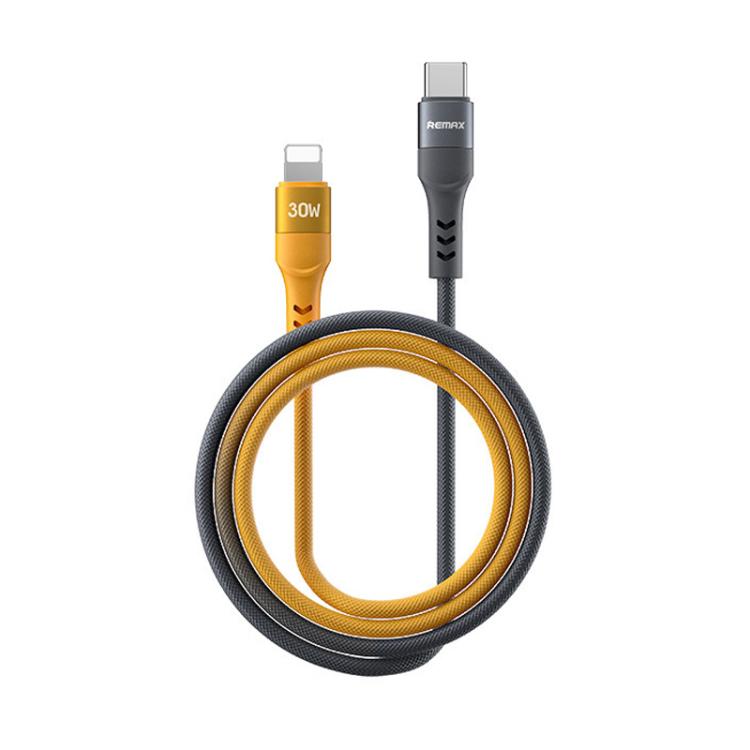 REMAX CB16 PD30W Type-C to 8 Pin Macaron Braided Fast Charging Data Cable, Length: 1.2m, Type-C to 8 Pin 1 REMAX CB16 PD30W Type-C to 8 Pin Macaron Braided Fast Charging Data Cable, Length: 1.2m, Type-C to 8 Pin