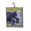 EDA008394801A_2.jpg REMAX CB09 PD30W Type-C to 8 Pin Marquee Braided Fast Charging Data Cable, Length: 1.2m, Type-C to 8 Pin