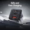EDA0084227_B7.jpg USAMS CC265 67W GaN 2 x Type-C, USB Triple-port Mini Fast Charger, CC265