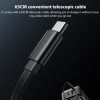 EDA008504701A_7.jpg Yesido YC99 40W Fast Charger with Telescopic Type-C Cable, YC99