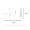 EDA008504801A_1.jpg Yesido YC100 67W Fast Charger with Telescopic Type-C Cable, YC100