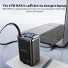 EDA008504801A_5.jpg Yesido YC100 67W Fast Charger with Telescopic Type-C Cable, YC100