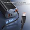 EDA008504801A_6.jpg Yesido YC100 67W Fast Charger with Telescopic Type-C Cable, YC100