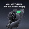 EDA0085272_B1.jpg USAMS CC262 30W GaN USB-C / Type-C Port Mini Fast Charger, EU Plug