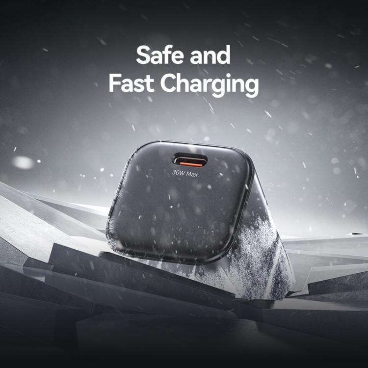 USAMS CC276 30W GaN USB-C / Type-C Port Mini Fast Charger, UK Plug 7 USAMS CC276 30W GaN USB-C / Type-C Port Mini Fast Charger, UK Plug - Image 7