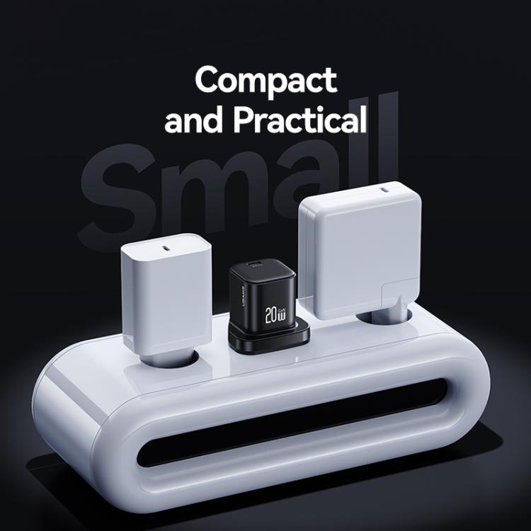 USAMS CC274 20W GaN USB-C / Type-C Port Mini Fast Charger, UK Plug 4 USAMS CC274 20W GaN USB-C / Type-C Port Mini Fast Charger, UK Plug - Image 4