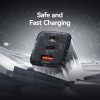 EDA0085302_B6.jpg USAMS CC272 67W GaN USB and Dual Type-C Three-Port Fast Charger, US Plug