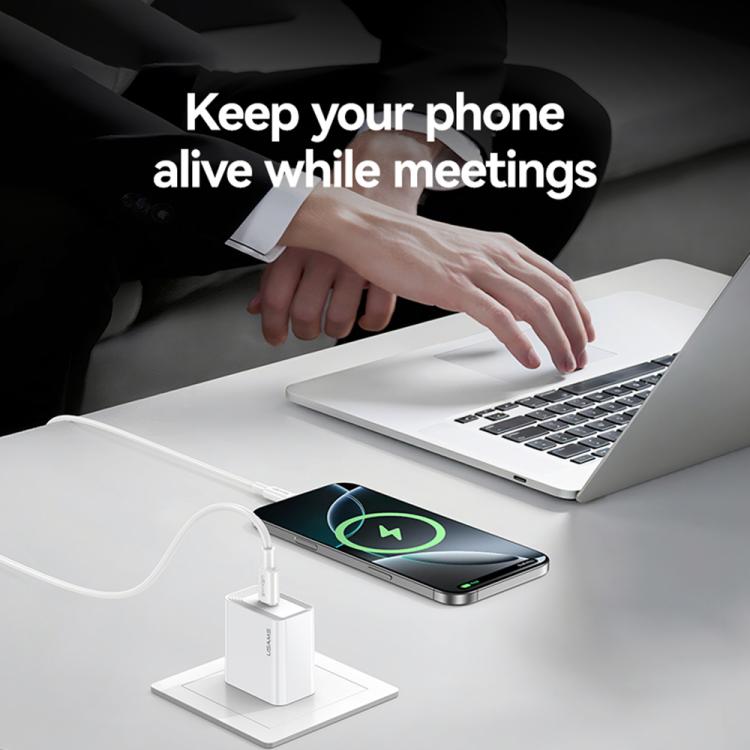 USAMS CC325 T69 PD 20W USB-C / Type-C Single Port Fast Charger, CC325 6 USAMS CC325 T69 PD 20W USB-C / Type-C Single Port Fast Charger, CC325 - Image 6