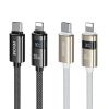 WK WDC-104 Raython 2 Digital Display 30W Type-C to 8 Pin Fast Charging Data Cable, Length: 1.2m, WDC-104