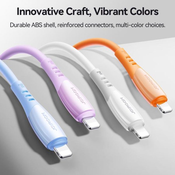 EDA008824801A_2.jpg JOYROOM S-A59 Vibrant Series 30W Type-C to 8 Pin Fast Charging Data Cable, 1.2m