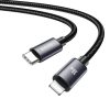 USAMS SJ770 U91 30W Type-C to 8 Pin Aluminum Alloy Fast Charging Data Cable, Length: 1m, SJ770