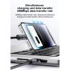EDA008887801A_3.jpg Yesido CA201 27W Type-C to 8 Pin OLED Display Charging Data Cable, Type-C to 8 Pin