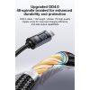 EDA008887801A_8.jpg Yesido CA201 27W Type-C to 8 Pin OLED Display Charging Data Cable, Type-C to 8 Pin
