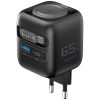EDA008947301A-1.jpg Havit UC252 65W 3 in 1 GaN Travel Charger with Type-C Retractable Cable, UC25...