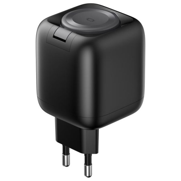 EDA008947301A_2.jpg Havit UC252 65W 3 in 1 GaN Travel Charger with Type-C Retractable Cable, UC25...