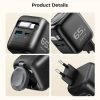 EDA0089473_B11.jpg Havit UC252 65W 3 in 1 GaN Travel Charger with Type-C Retractable Cable, UC25...
