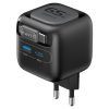 EDA008947601A-1.jpg Havit UC253 65W 3 in 1 GaN Travel Charger with Type-C Retractable Cable, UC25...