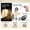 EDA008947601A_5.jpg Havit UC253 65W 3 in 1 GaN Travel Charger with Type-C Retractable Cable, UC25...