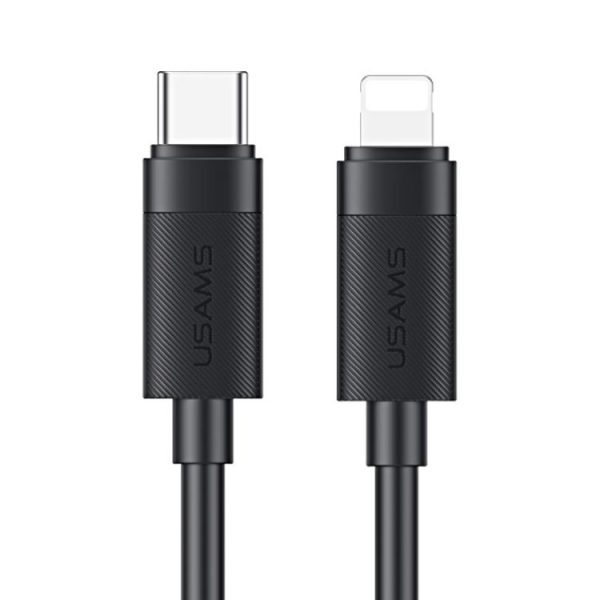 EDA008968701A-1.jpg USAMS SJ781 U94 USB-C / Type-C to 8 Pin PD30W Fast Charging Data Cable, 1m