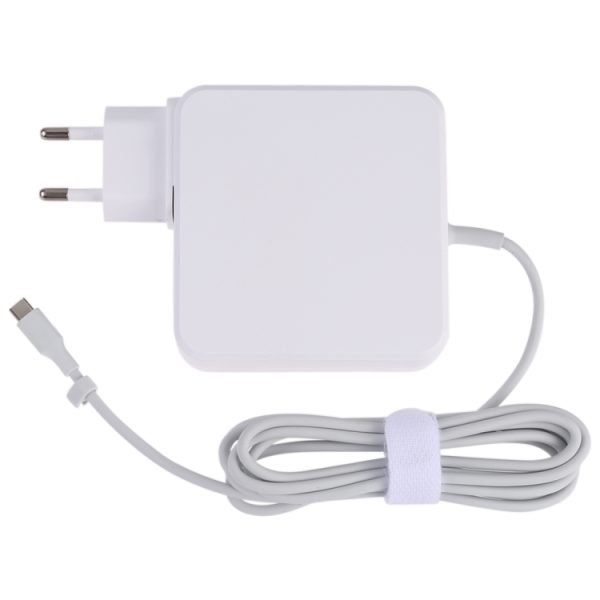 87W USB-C / Type-C Power Adapter Portable Charger with 1.8m Charging Cable, EU Plug