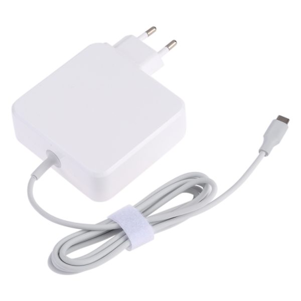 87W USB-C / Type-C Power Adapter Portable Charger with 1.8m Charging Cable, EU Plug