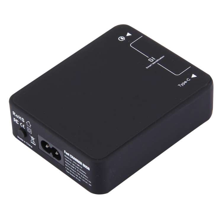 Q8118 1 Quick Charge 3.0 + 4 Smart Identification USB + 1 USB-C / Type-C 3.1 Desktop USB Charger 4 Q8118 1 Quick Charge 3.0 + 4 Smart Identification USB + 1 USB-C / Type-C 3.1 Desktop USB Charger - Image 4