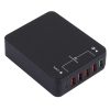 IP6G0848_4.jpg Q8118 1 Quick Charge 3.0 + 4 Smart Identification USB + 1 USB-C / Type-C 3.1 Desktop USB Charger