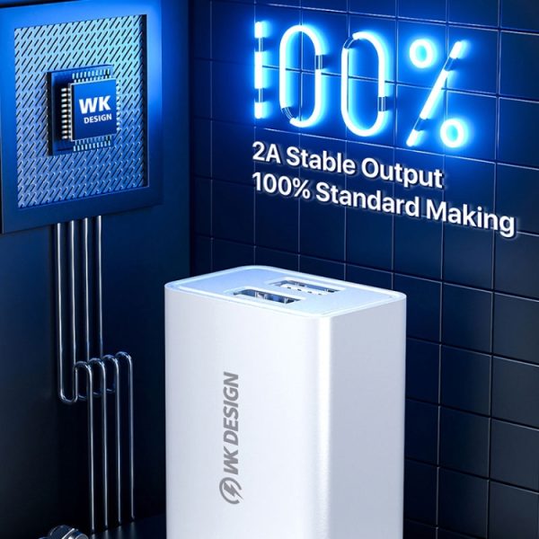 IP8G0026_5.jpg WK WP-U118 10W Single USB Port Travel Charger Power Adapter, US Plug