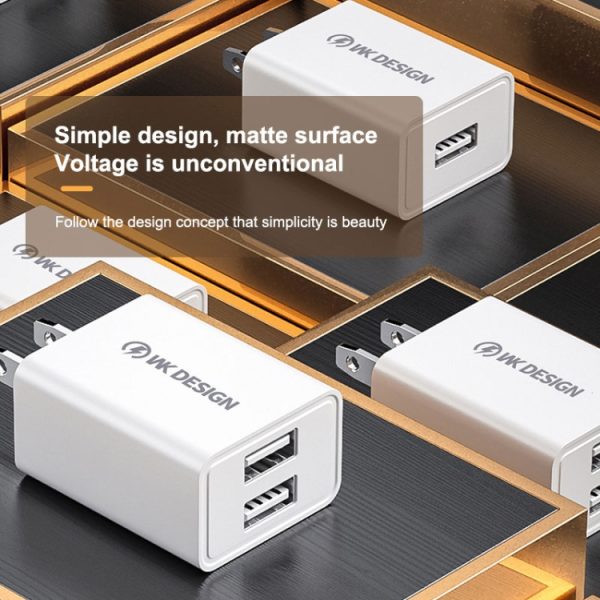 IP8G0026_6.jpg WK WP-U118 10W Single USB Port Travel Charger Power Adapter, US Plug