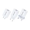 WK WP-U119 10W Dual USB Ports Travel Charger Power Adapter, US Plug