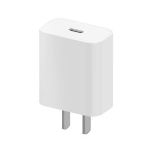 Original Xiaomi AD201 20W Single USB-C / Type-C Interface Travel Charger Quick Charge Version, US Plug(White)