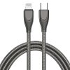 IP8G1080GM-1.jpg ADC-009 USB-C / Type-C to 8 Pin Zinc Alloy Hose Fast Charging Data Cable, Cable Length: 1m, USB-C / Type-C to 8 Pin