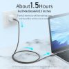 IP8G1080_B2.jpg ADC-009 USB-C / Type-C to 8 Pin Zinc Alloy Hose Fast Charging Data Cable, Cable Length: 1m, USB-C / Type-C to 8 Pin
