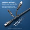 IP8G1080_B4.jpg ADC-009 USB-C / Type-C to 8 Pin Zinc Alloy Hose Fast Charging Data Cable, Cable Length: 1m, USB-C / Type-C to 8 Pin