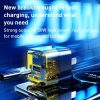 IP8G1263_B1.jpg WK WP-U149 20W USB+USB-C/Type-C Dual Port Transparent Charger, Specifications: US Plug
