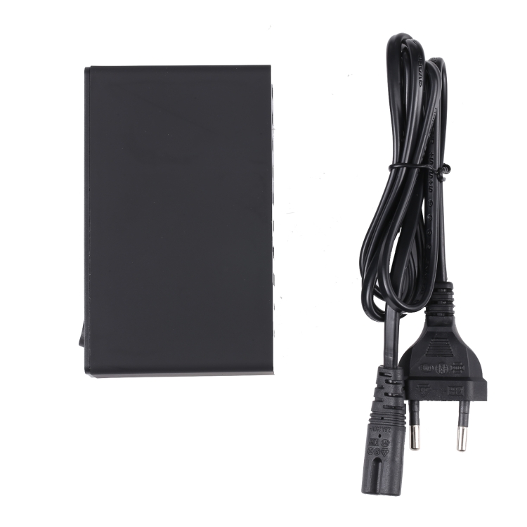 MFT-03Q 10 in 1 65W QC3.0 USB Smart Fast Charger, EU Plug, EU Plug 5 MFT-03Q 10 in 1 65W QC3.0 USB Smart Fast Charger, EU Plug, EU Plug - Image 5