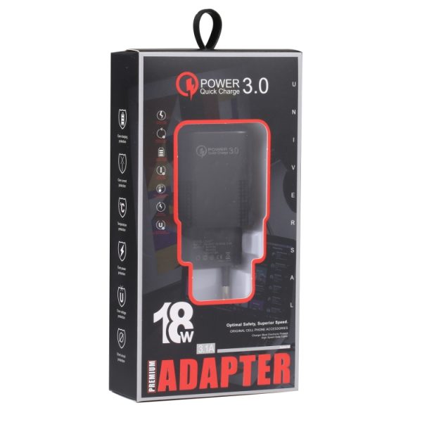 IP8G1311B_4.jpg LZ-2117 18W QC3.0 3.1A USB Fast Charger, EU Plug, EU Plug