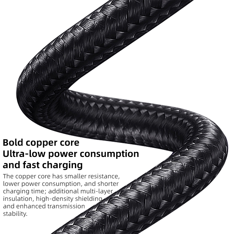 Mutural Li-CC001 1.2m PD20W Digital Display USB-C / Type-C to 8 Pin Charging Data Cable 3 Mutural Li-CC001 1.2m PD20W Digital Display USB-C / Type-C to 8 Pin Charging Data Cable - Image 3