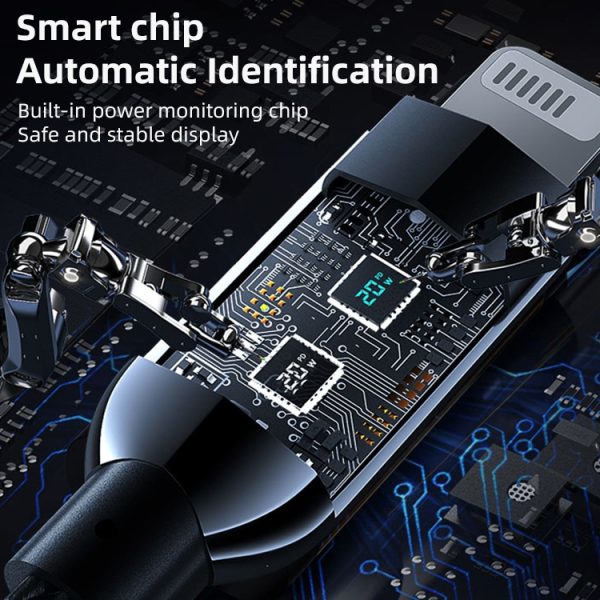 IP8G1355_4.jpg Mutural Li-CC001 1.2m PD20W Digital Display USB-C / Type-C to 8 Pin Charging Data Cable