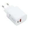 IP8G1922.jpg T087 20W USB-C / Type-C + USB Ports Fast Charging Travel Charger, EU Plug