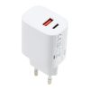 IP8G1922_1.jpg T087 20W USB-C / Type-C + USB Ports Fast Charging Travel Charger, EU Plug