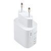 IP8G1922_2.jpg T087 20W USB-C / Type-C + USB Ports Fast Charging Travel Charger, EU Plug